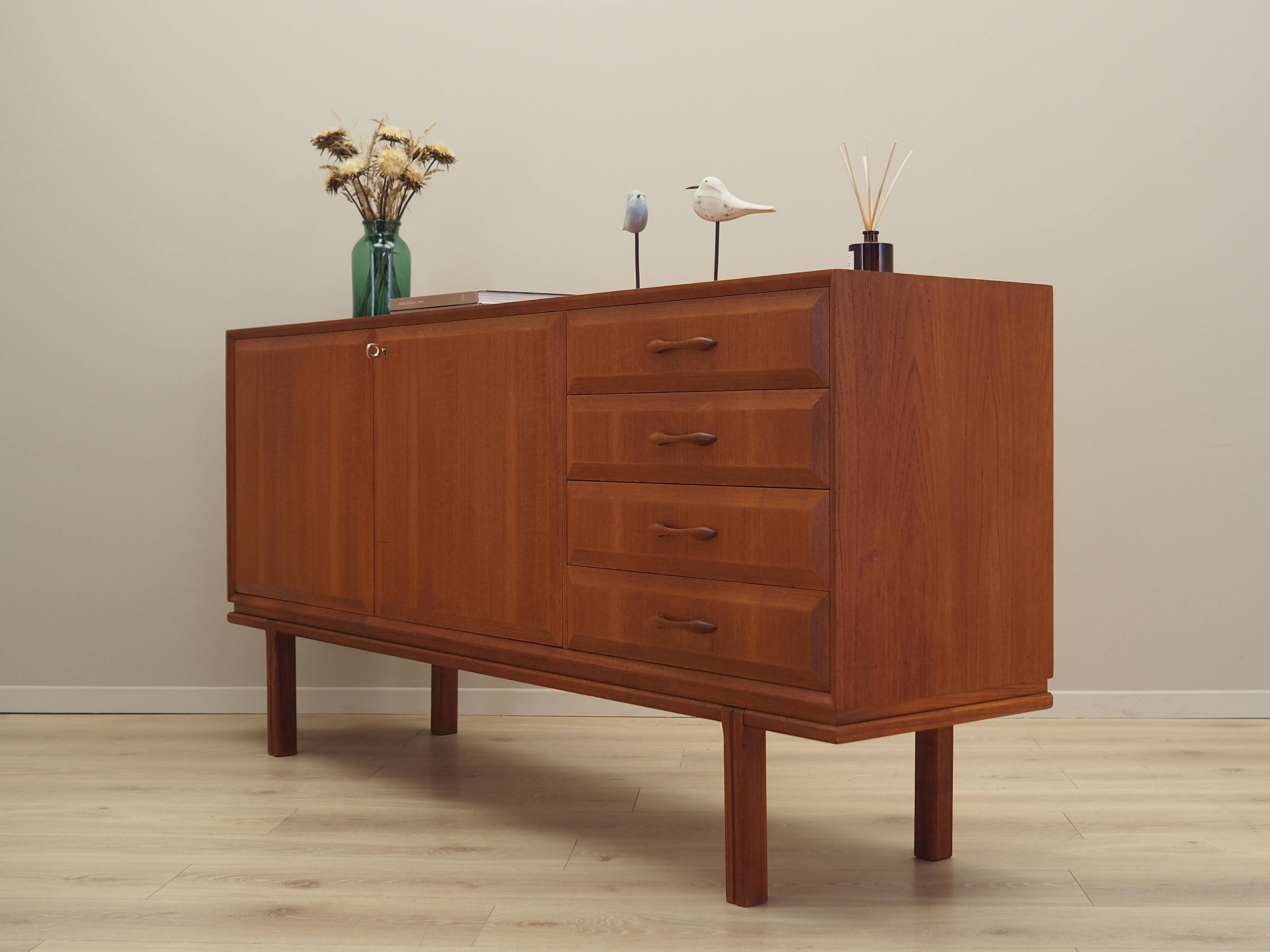 Teak sideboard, Swedish design, 1960s, manufacture: Örnen Möbelfabrik