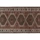 Vintage Turkish hallway rug 133x262 cm