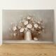 Tableau bouquet de fleurs signé R.Thomas