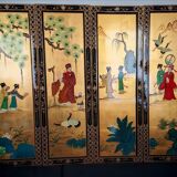 Chinese wooden gilded paintings