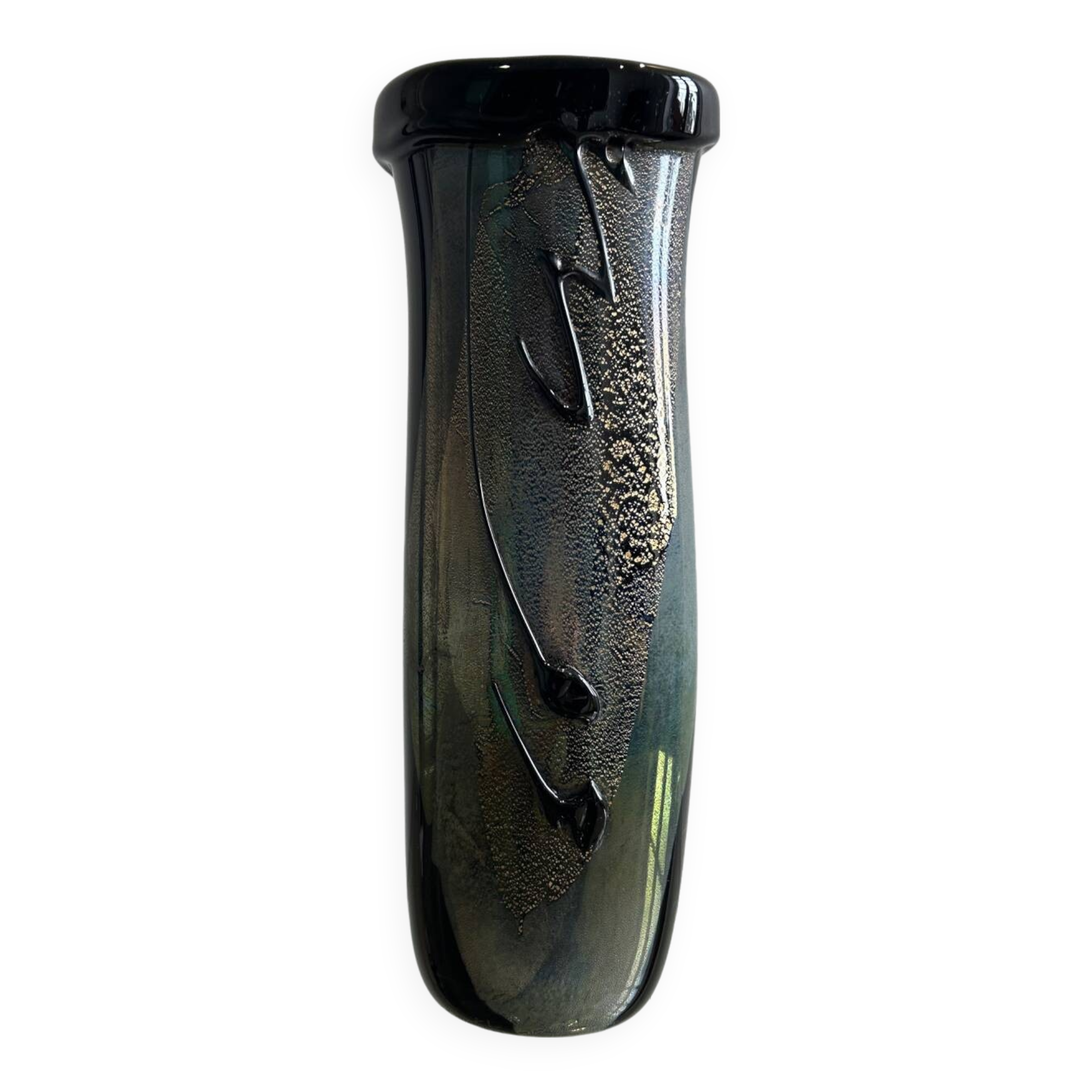 Blown glass vase