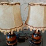 Set of 2 bedside lamps