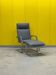 Fauteuil Relax Erpo Classics CL265 et repose-pieds - Cuir gris