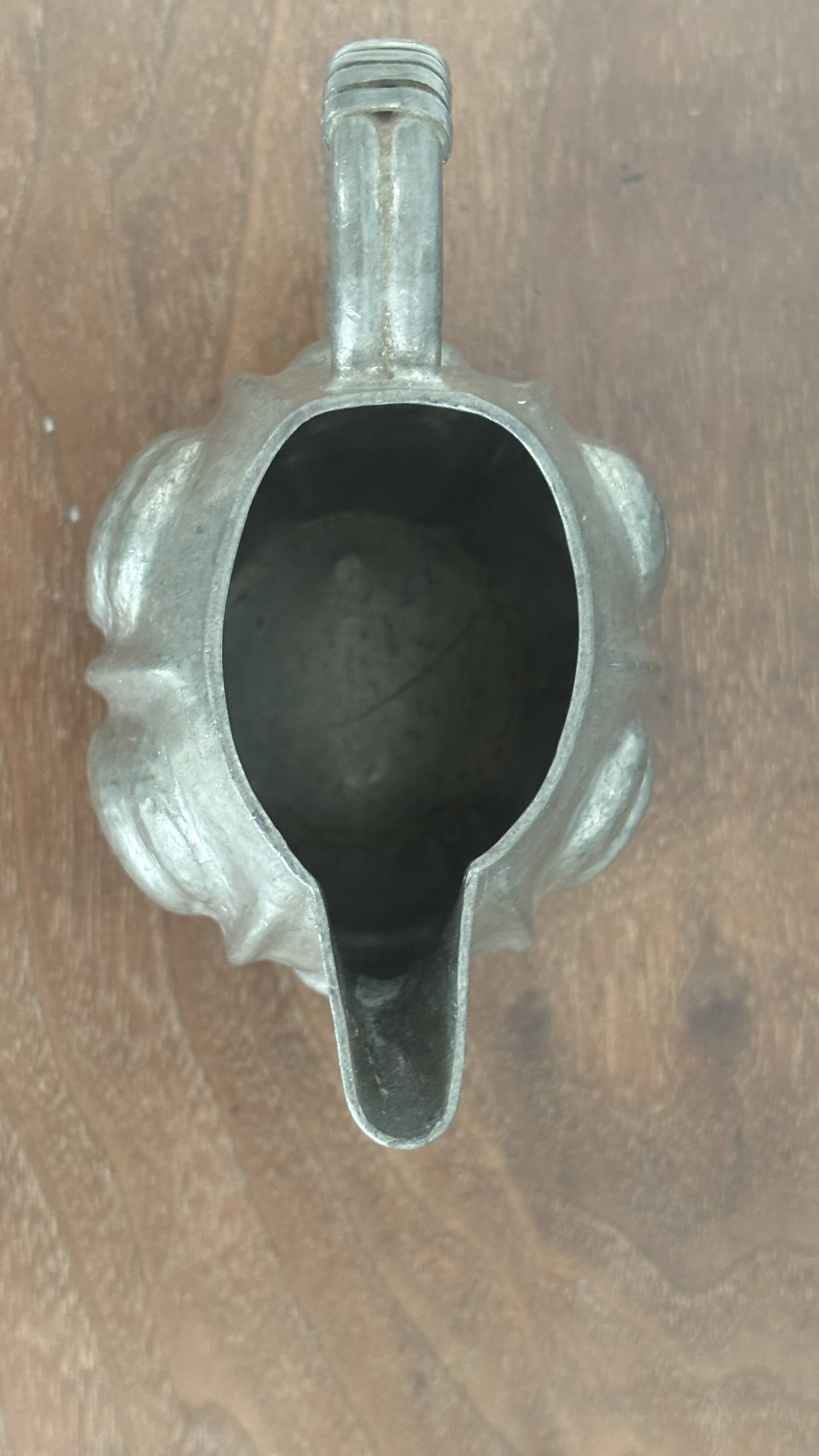 Pewter pitcher Chanal, Art Nouveau