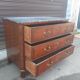 Mahogany chest of drawers from the nineteenth century