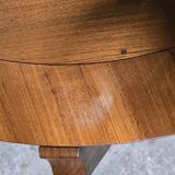 Vintage convertible teak table