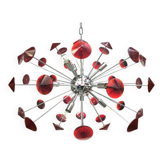 Coni chandelier in Murano glass