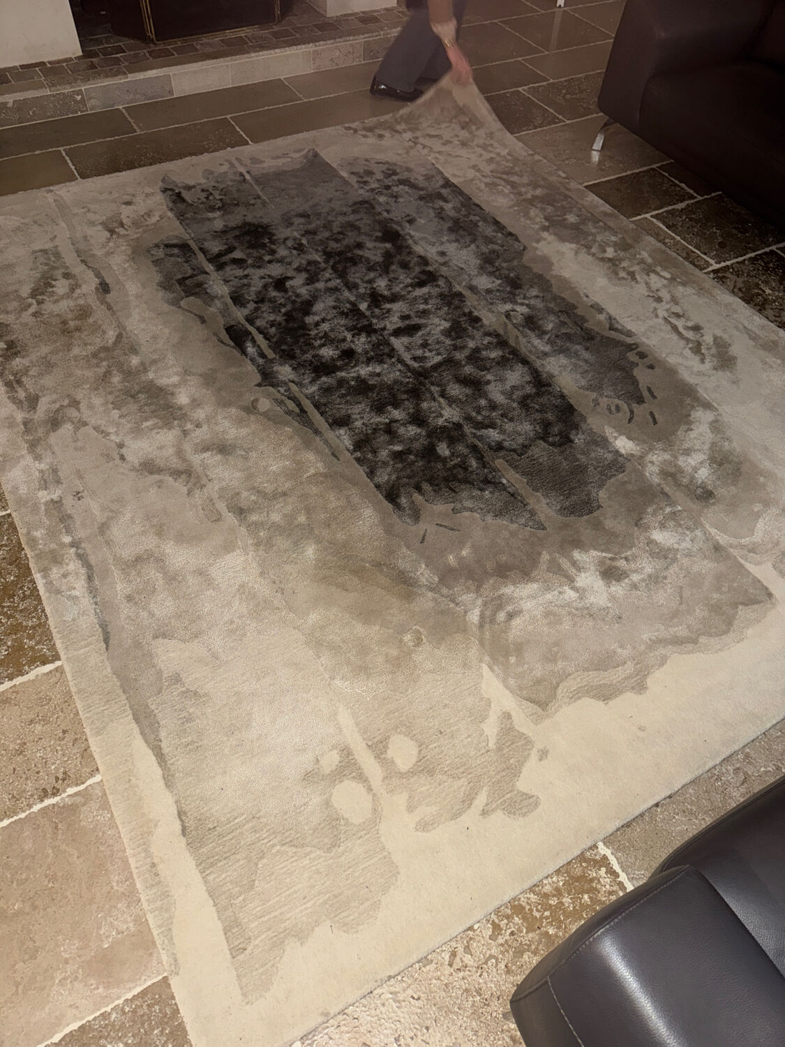 Serge Lesage ice rug 250x300cm