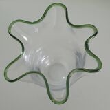 Villeroy and Boch glass and crystal corolla vase