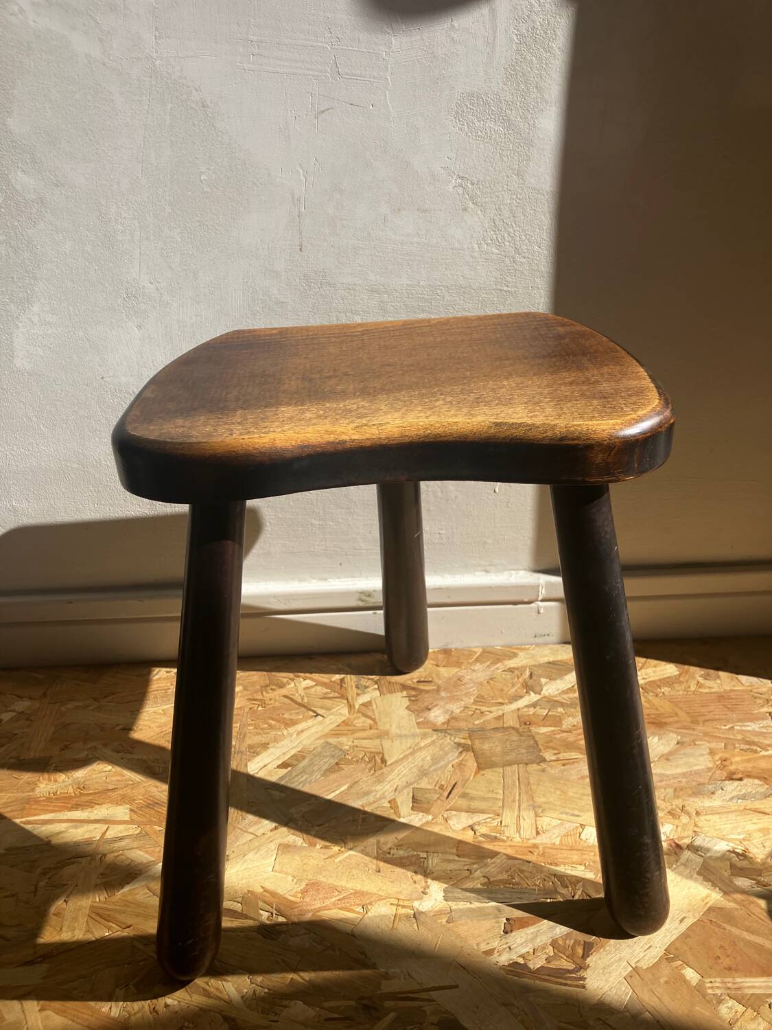 Vintage tripod stool