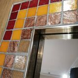 Vintage ceramic mirror