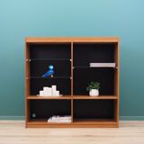 Oak bookcase, Danish design, 1970s, manufactured by ÆJM Møbler