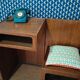 Vintage folding telephone table