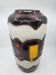 Vase West Germany en céramique multicolore Allemagne 1960