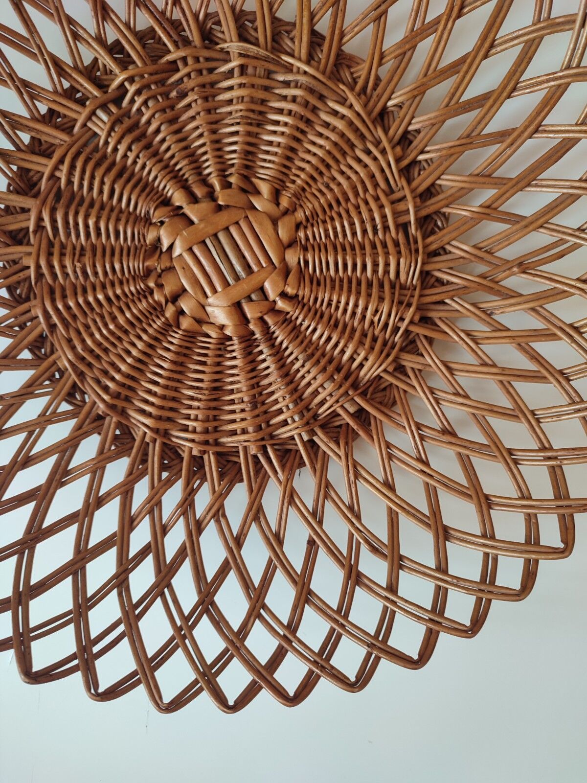 Wicker fruit basket