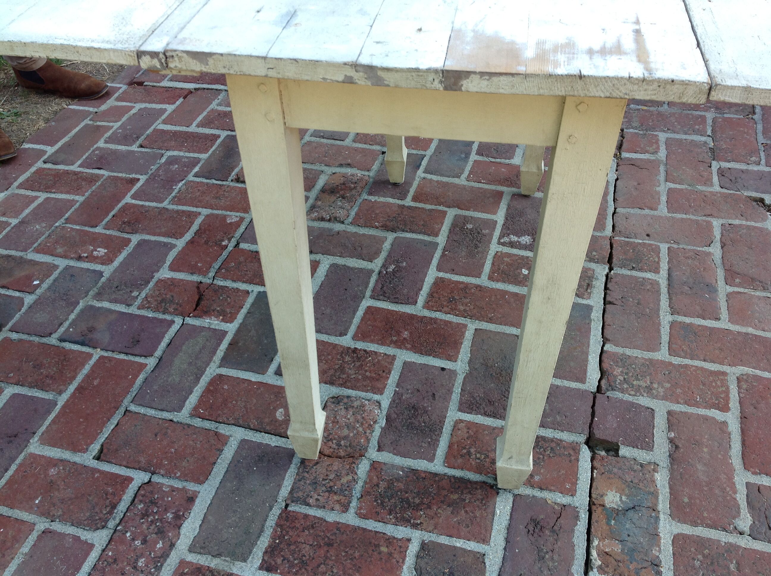 Table de cuisine vintage