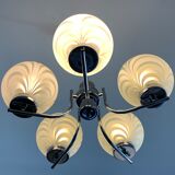 5-globe gloss in frosted or shortbread glass