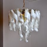 Simoeng's Spiral chandelier, murano glass, Italy, 1960