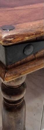 Indian ethnic coffee table in solid wood