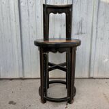 Antique Asian chair made of solid wood