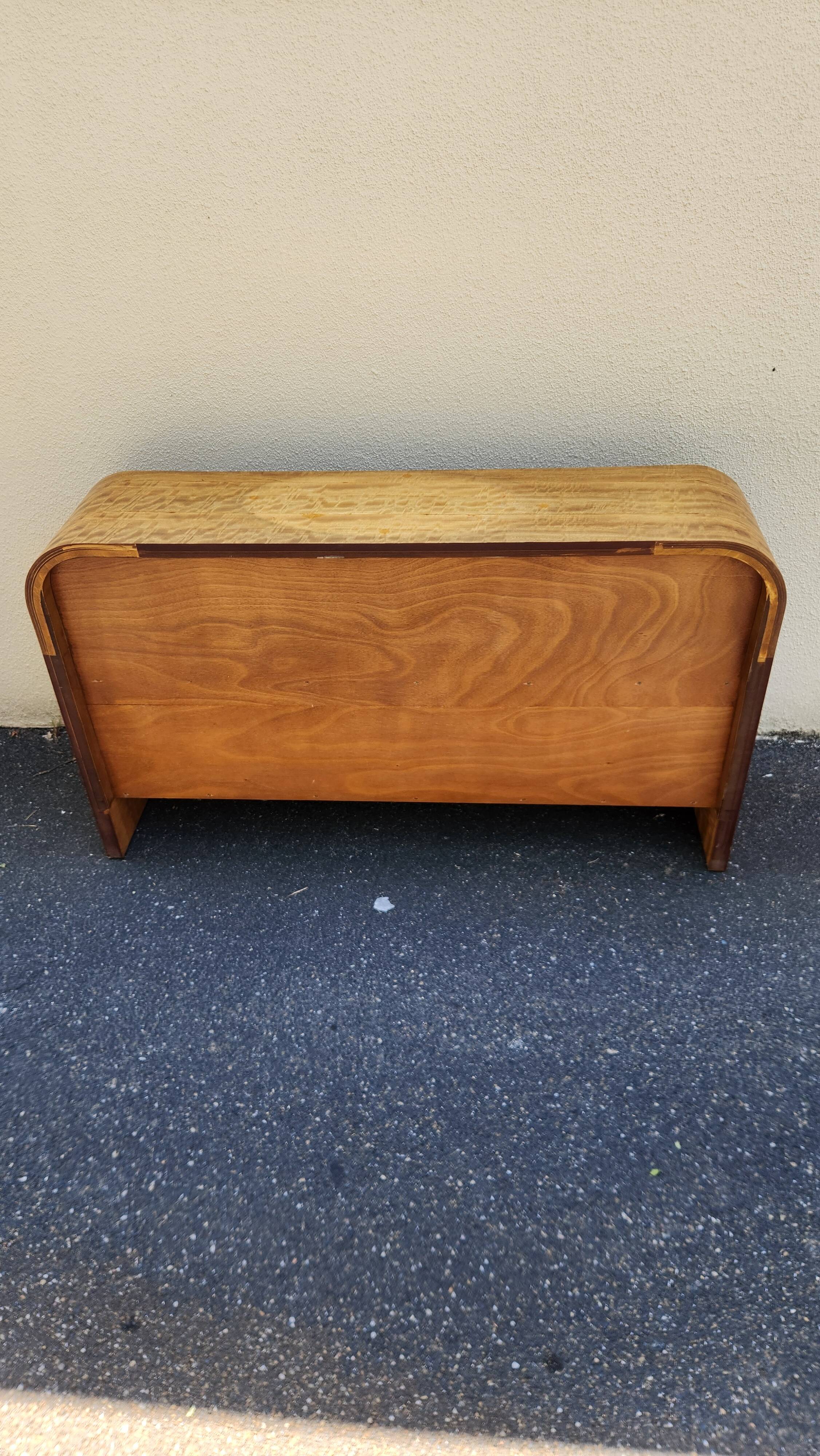 Buffet bas étagère vintage style scandinave / Art Déco