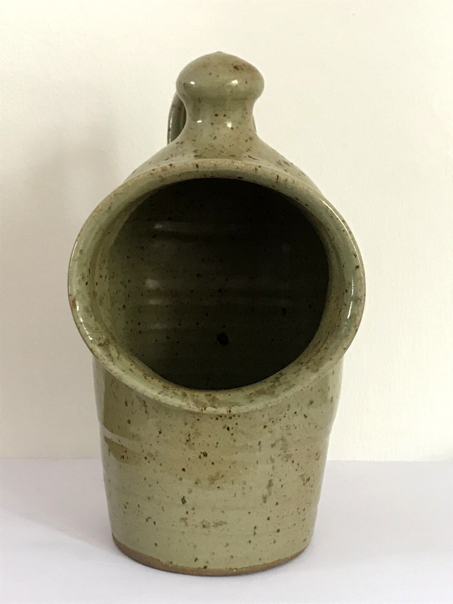 Salt hand in pyrite stoneware 70s