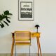 Bureau vintage pieds compas