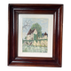 Landscape Painting Lily Saint Georges - Oil Wood Frame