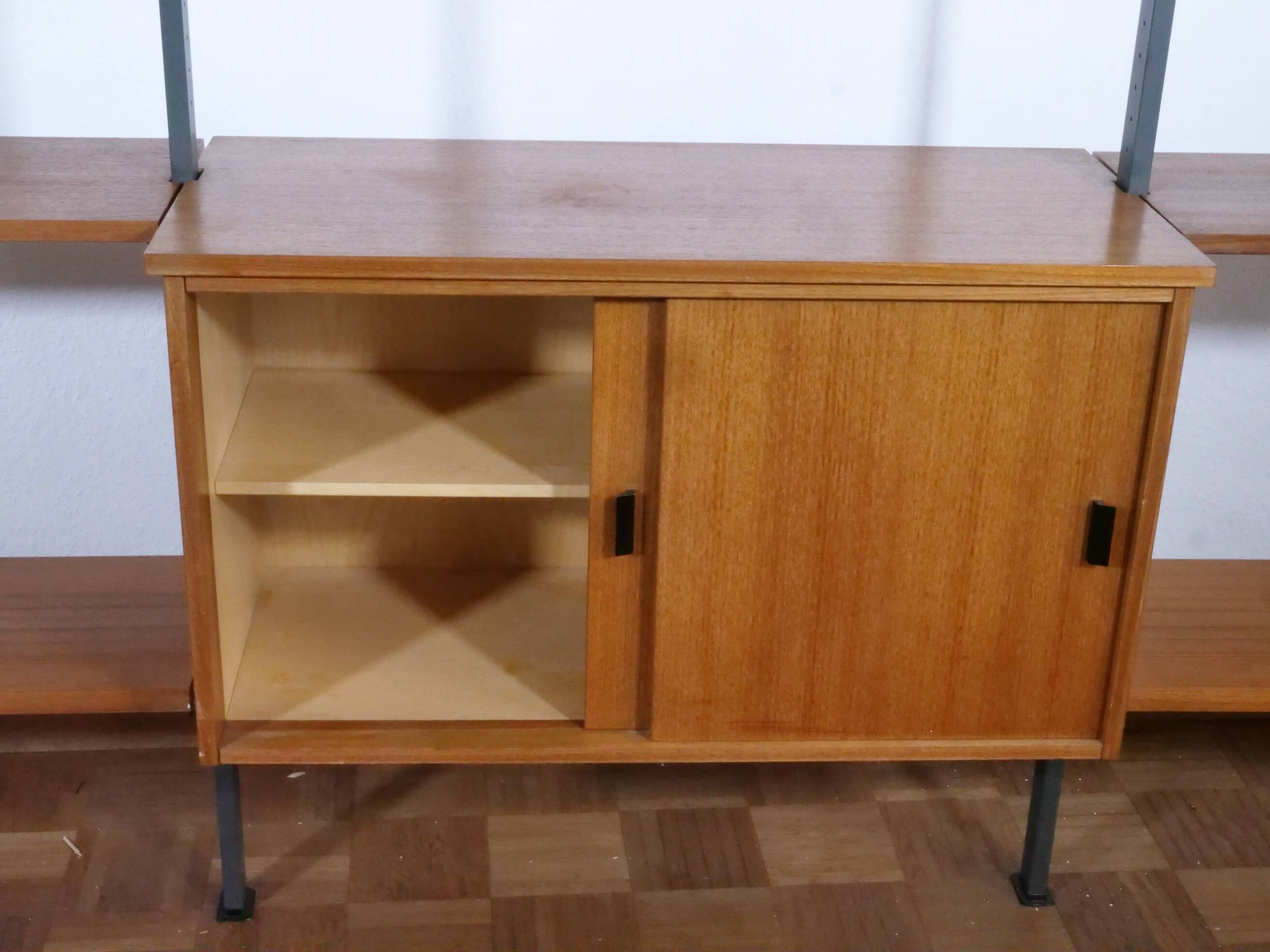 Mid-Century Teak Modular Shelf System by Olof Pira, Sweden, 1960s
