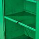 Industrial wrought iron cabinet, 1960s