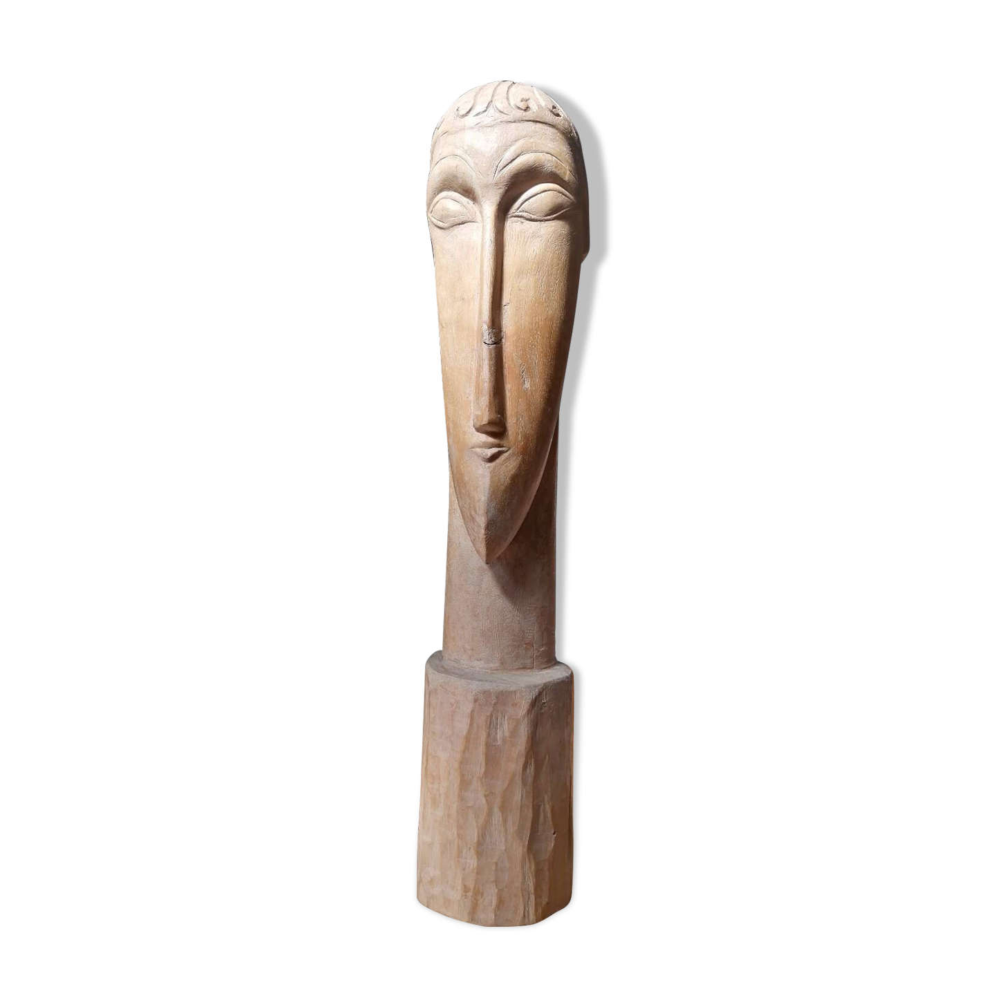 Wood sculpture
