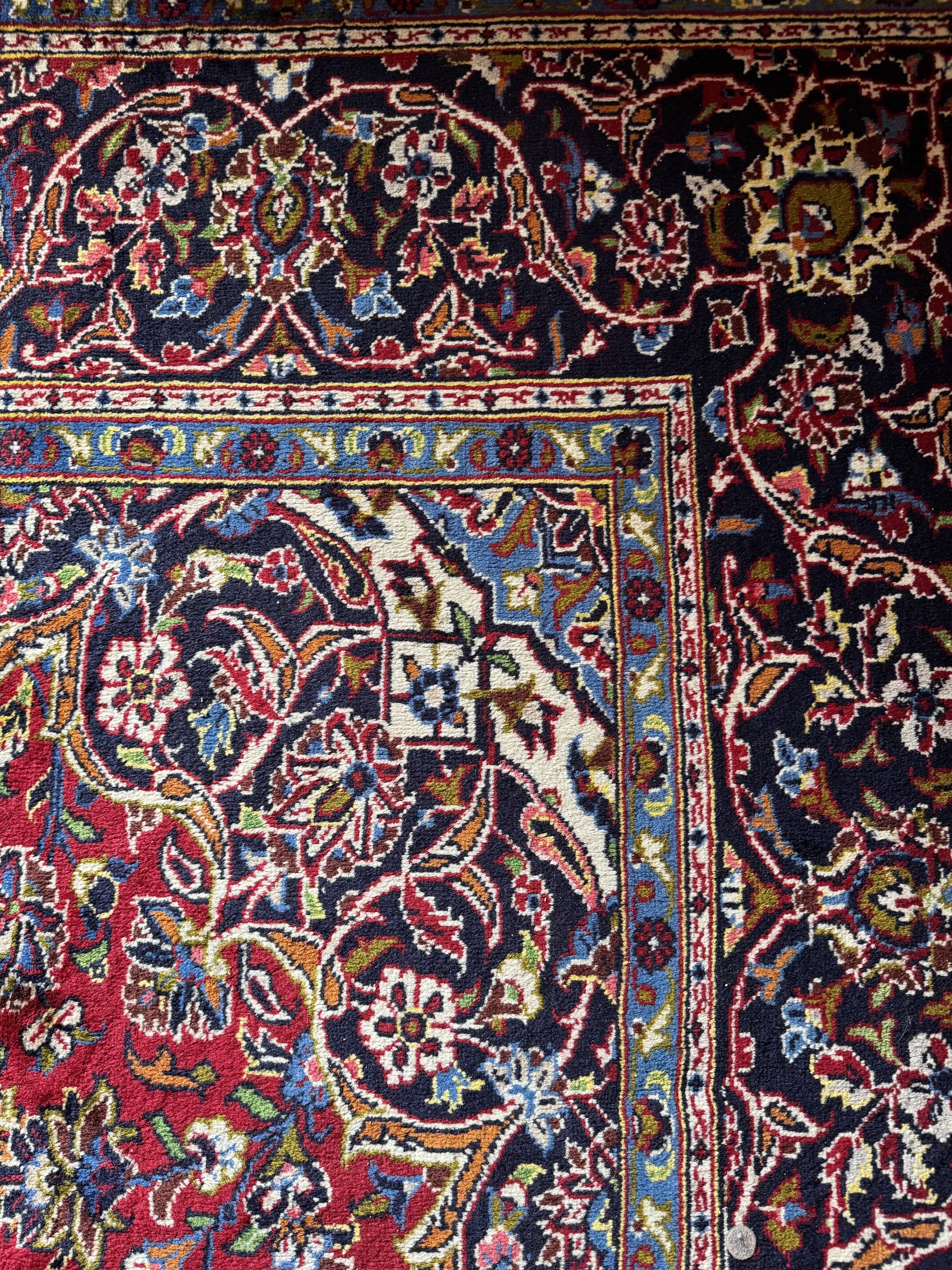 Hand-knotted Persian carpet KECHAN