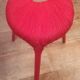 Eskilstuna stool for Ikea in wool and metal