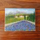 Tableau à l'huile, paysage provençal