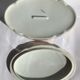 Bonbonnière porcelaine ovale décorée