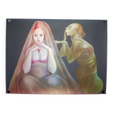 Leonor Fini * 'The voice of evil' * 'La voix du mal' * 1976 * signed