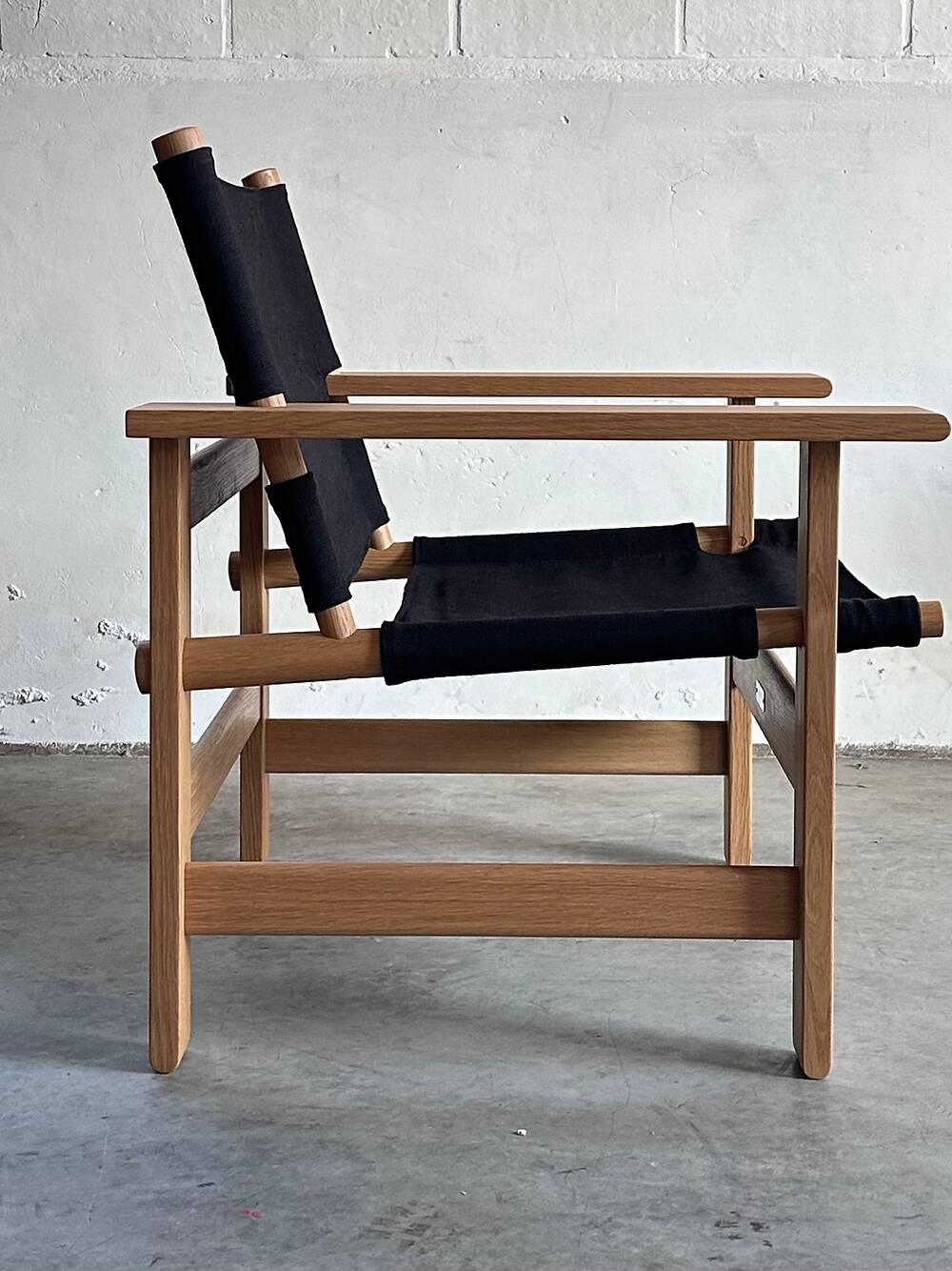 The Canvas chair 'Model 2031', Børge Mogensen, Fredericia, Denmark