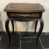 Dressing table / Worker in mercury glass marquetry and bronze fittings