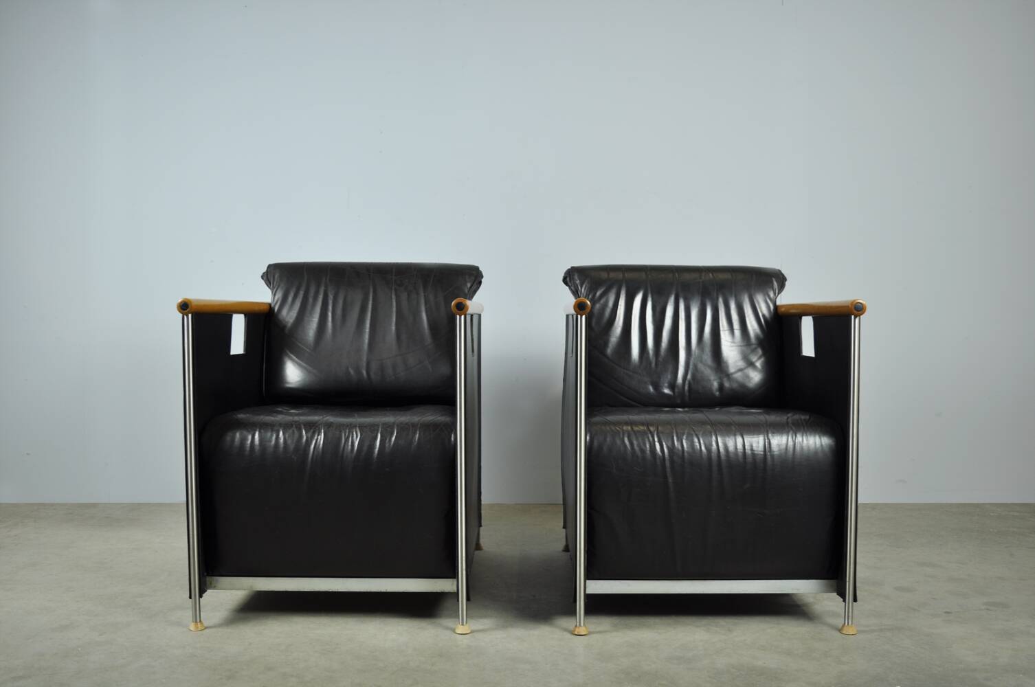 CASTELIJN / vintage easy chair “the box” / Mazairac & Boonzaaijer  / 1980s