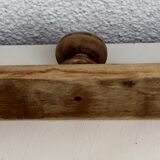 Patère murale en bois