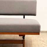 Mid Century Design Extendable Three-Seat Sofa or Daybed by Hans Bellmann for Wilkhahn