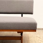 Mid Century Design Extendable Three-Seat Sofa or Daybed by Hans Bellmann for Wilkhahn