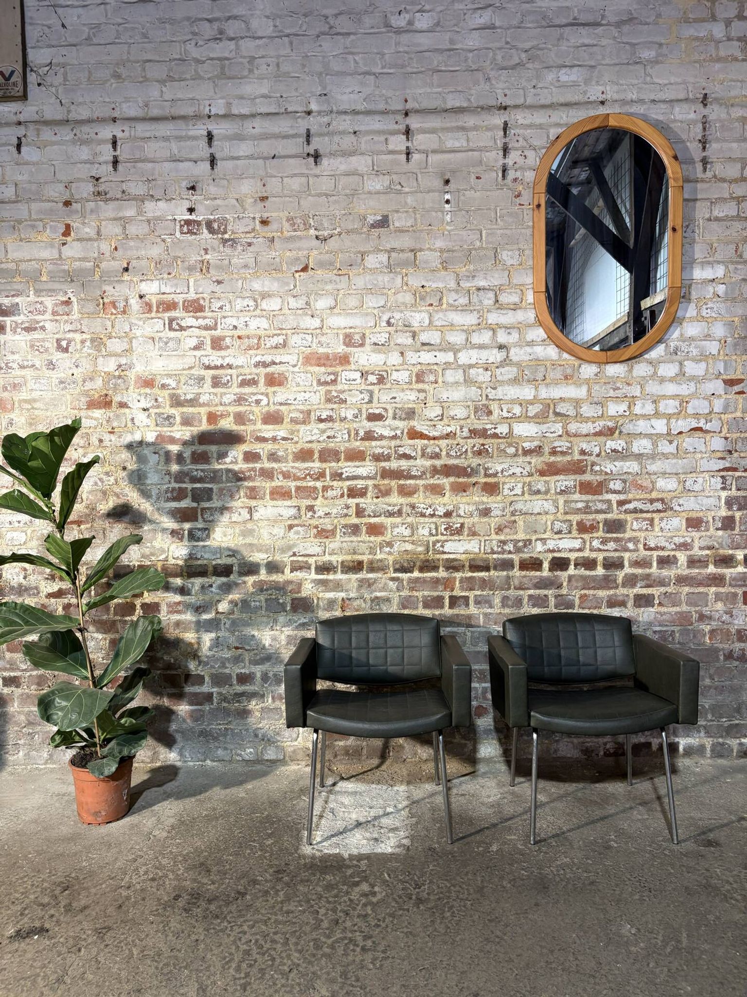 Pair of armchairs by Pierre Guariche, Meurop.