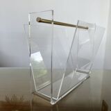 David Lange magazine rack for Roche Bobois 1970
