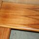 Left corner desk in Brazilian wood Mid Century Modern style