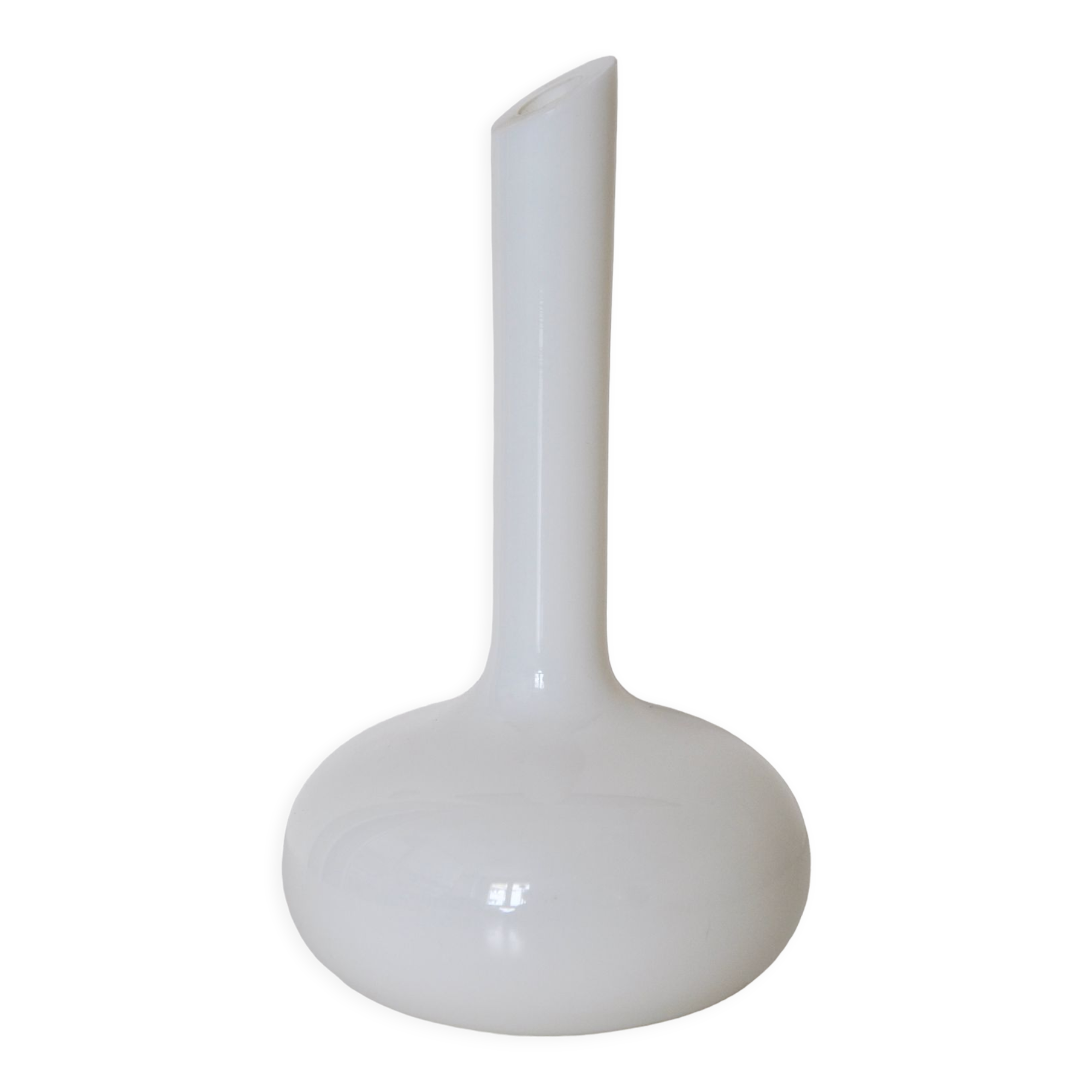 Opaline soliflore vase 1960