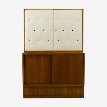 Sideboard-Highboard with Bar by Franz Ehrlich for DW Hellerau, Bauhaus