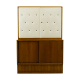 Sideboard-Highboard with Bar by Franz Ehrlich for DW Hellerau, Bauhaus