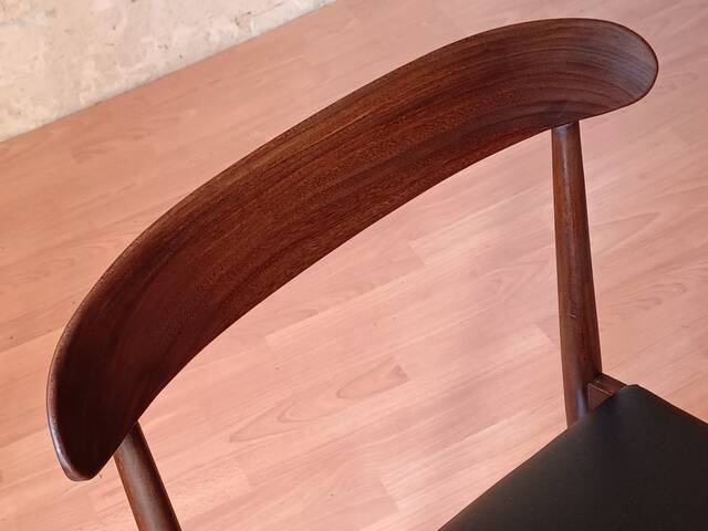 4 chaises scandinaves vintage design 1960 teck