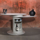 Two Tops Dining Room Table By Erwin Nagel For Rosenthal, 80s